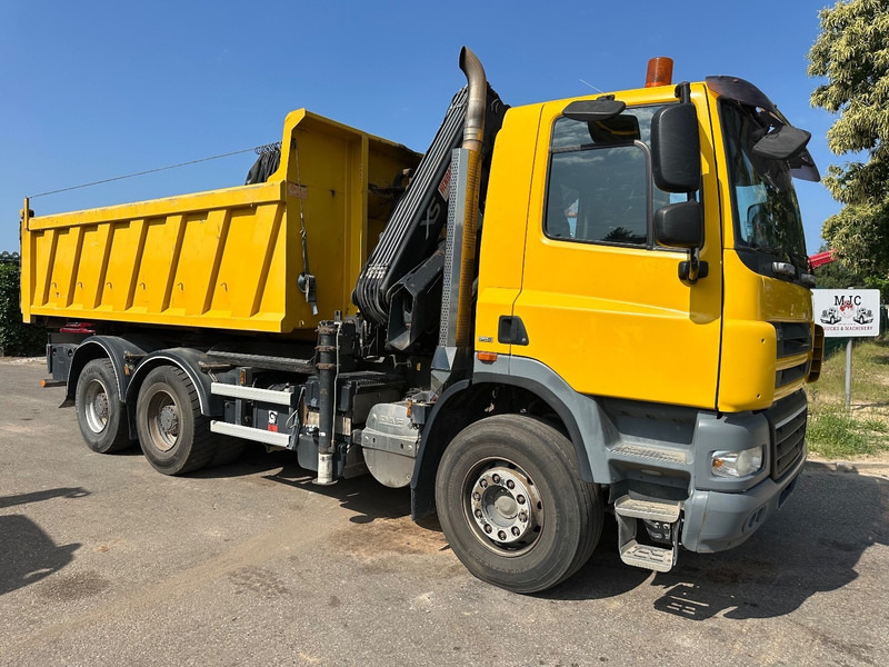DAF CF 85.410 6X4 21T HOOKLIFT + CRANE HIAB 166-3 HIPRO + ROTATOR - 5/6F - RETARDER - TÜV 10/2025 - EURO 5 - BE TRUCK - Камион со кука за подигање, Камион со кран: слика 2 DAF CF 85.410 6X4 21T HOOKLIFT + CRANE HIAB 166-3 HIPRO + ROTATOR - 5/6F - RETARDER - TÜV 10/2025 - EURO 5 - BE TRUCK - Камион со кука за подигање, Камион со кран: слика 2