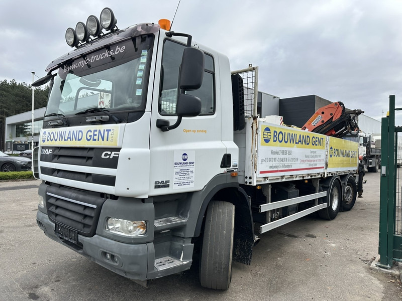 DAF CF 85.460 6x2 LIFT+LENK ACHSE + KRAN PALFINGER PK 18500 (3x) + RADIO + ROTATOR - EURO 5 - AS TRONIC - BE TRUCK - Камион со платформа, Камион со кран: слика 4 DAF CF 85.460 6x2 LIFT+LENK ACHSE + KRAN PALFINGER PK 18500 (3x) + RADIO + ROTATOR - EURO 5 - AS TRONIC - BE TRUCK - Камион со платформа, Камион со кран: слика 4