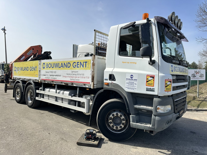 DAF CF 85.460 6x2 LIFT+LENK ACHSE + KRAN PALFINGER PK 18500 (3x) + RADIO + ROTATOR - EURO 5 - AS TRONIC - BE TRUCK - Камион со платформа, Камион со кран: слика 1 DAF CF 85.460 6x2 LIFT+LENK ACHSE + KRAN PALFINGER PK 18500 (3x) + RADIO + ROTATOR - EURO 5 - AS TRONIC - BE TRUCK - Камион со платформа, Камион со кран: слика 1
