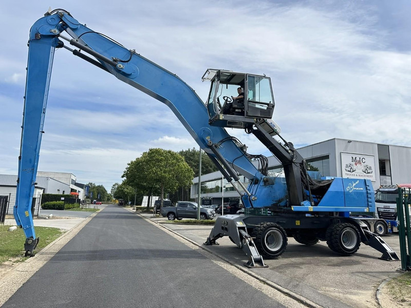 Fuchs TEREX MHL 360 OVERSLAGKRAAN / MATERIAL HANDLER / UMSCHLAGBAGGER - TOP ZUSTAND - Багер на тркала: слика 4 Fuchs TEREX MHL 360 OVERSLAGKRAAN / MATERIAL HANDLER / UMSCHLAGBAGGER - TOP ZUSTAND - Багер на тркала: слика 4