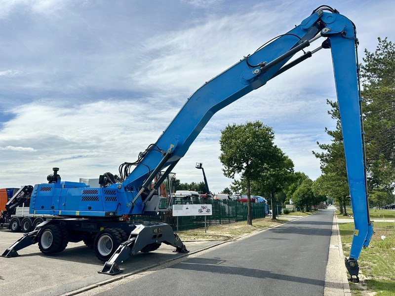 Fuchs TEREX MHL 360 OVERSLAGKRAAN / MATERIAL HANDLER / UMSCHLAGBAGGER - TOP ZUSTAND - Багер на тркала: слика 2 Fuchs TEREX MHL 360 OVERSLAGKRAAN / MATERIAL HANDLER / UMSCHLAGBAGGER - TOP ZUSTAND - Багер на тркала: слика 2