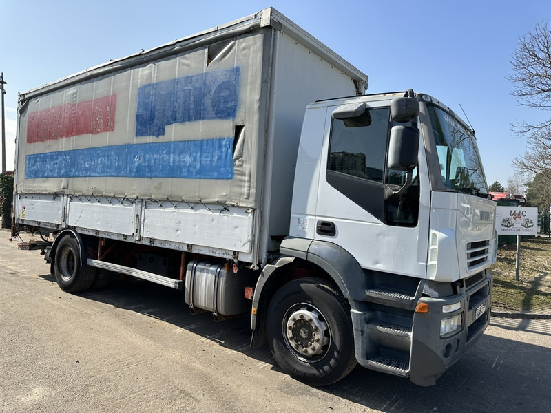 Iveco STRALIS 270 - 190S27 4x2 BACHER RIDELLES / BOX + ALU SIDE BOARDS - 6m90 - MANUAL ZF - EURO 3 - AIR SUSPENSION - Камион со церада: слика 1 Iveco STRALIS 270 - 190S27 4x2 BACHER RIDELLES / BOX + ALU SIDE BOARDS - 6m90 - MANUAL ZF - EURO 3 - AIR SUSPENSION - Камион со церада: слика 1