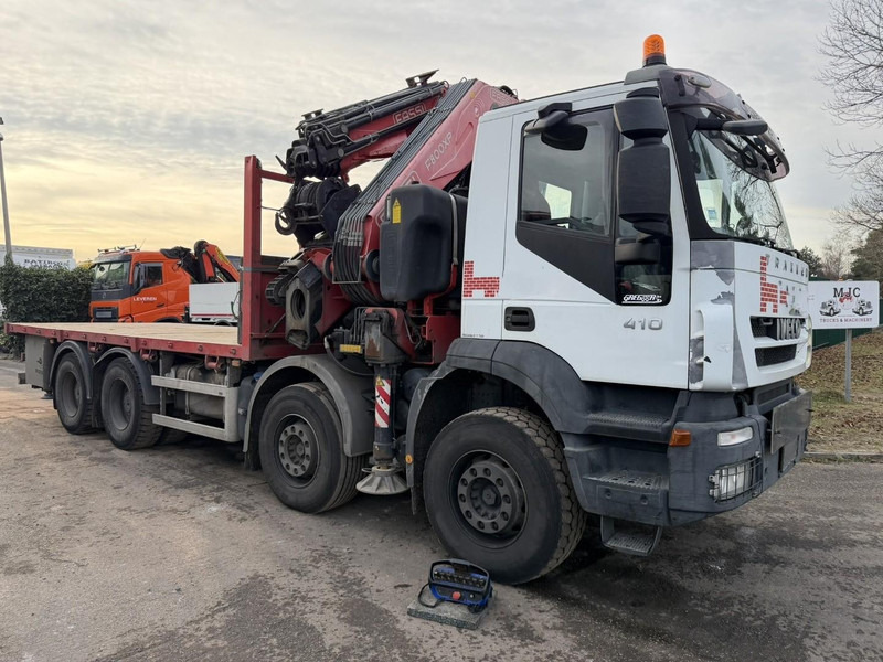 Iveco TRAKKER 410 8x4 + 32m! CRANE FASSI F800 6x + FLY-JIB 6x + WINCH - MANUAL ZF - CURSOR 13 - *183.000km* - BIG AXLES / HUB REDUCTION - BE TRUCK - Камион со кран: слика 3 Iveco TRAKKER 410 8x4 + 32m! CRANE FASSI F800 6x + FLY-JIB 6x + WINCH - MANUAL ZF - CURSOR 13 - *183.000km* - BIG AXLES / HUB REDUCTION - BE TRUCK - Камион со кран: слика 3