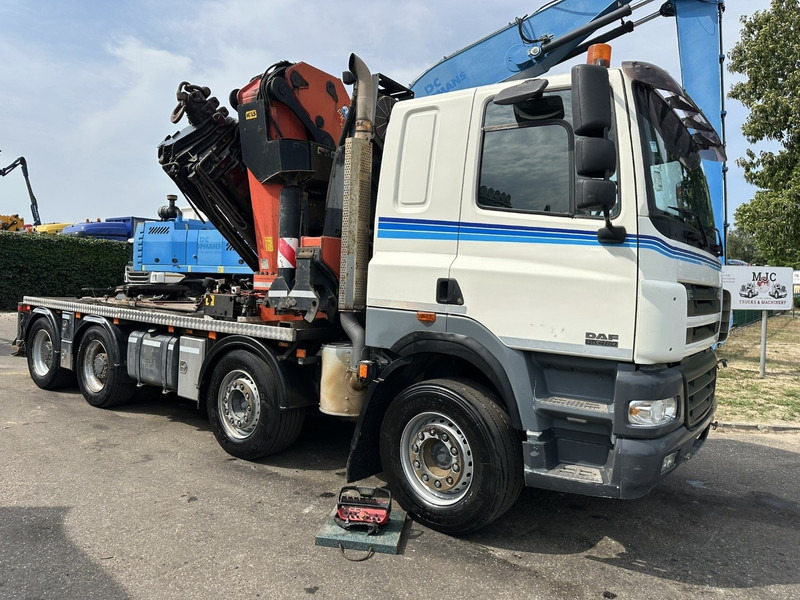 DAF CF 85.480 8x4 ZSM + KRAN PALFINGER PK90002 F (7x) - MANUAL ZF - RETARDER - BIG AXLES / HUB REDUCTION - STEEL SPRING - Камион влекач: слика 1 DAF CF 85.480 8x4 ZSM + KRAN PALFINGER PK90002 F (7x) - MANUAL ZF - RETARDER - BIG AXLES / HUB REDUCTION - STEEL SPRING - Камион влекач: слика 1