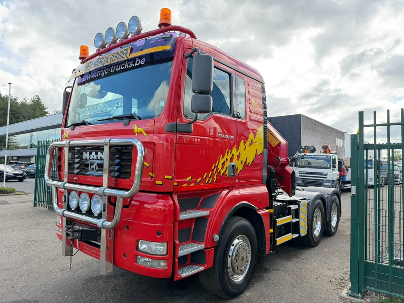 MAN TGA 33.530 6x4 - 90T ZSM + KRAN HMF 3720 K6 (17.3m) - RETARDER - MANUAL ZF - EURO 3 - 590.000km - ALCOA - BIG AXLES HUB REDUCTION - BE TRUCK - TOP CONDITION - Камион влекач: слика 3 MAN TGA 33.530 6x4 - 90T ZSM + KRAN HMF 3720 K6 (17.3m) - RETARDER - MANUAL ZF - EURO 3 - 590.000km - ALCOA - BIG AXLES HUB REDUCTION - BE TRUCK - TOP CONDITION - Камион влекач: слика 3