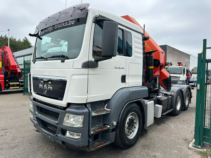 MAN TGS 26.440 6X4 SZM + (22m) KRAN PALFINGER PK62002 E 6x H + 1ME - RETARDER - EURO 5 - BE TRUCK - Камион влекач: слика 3 MAN TGS 26.440 6X4 SZM + (22m) KRAN PALFINGER PK62002 E 6x H + 1ME - RETARDER - EURO 5 - BE TRUCK - Камион влекач: слика 3