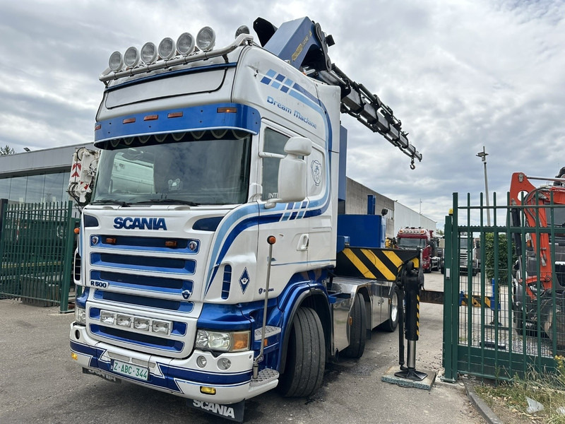 Scania R500 8x2 ZSM + KRAN 100Tm! PALFINGER PK100002 G 8x + 1 ME - RETARDER - ALCOA DURA BRIGHT - LIFT + STEERING - 5/6 HYDR F - TÜV 05/2026 - TOP CONDITION - Камион влекач: слика 4 Scania R500 8x2 ZSM + KRAN 100Tm! PALFINGER PK100002 G 8x + 1 ME - RETARDER - ALCOA DURA BRIGHT - LIFT + STEERING - 5/6 HYDR F - TÜV 05/2026 - TOP CONDITION - Камион влекач: слика 4