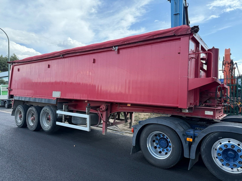 LAG 0-3-37 KAL - 3-AXLES ALU TIPPER - 42m3 AIR SUSPENSION - BPW DRUM - MARCOLIN COVER - Кипер полуприколка: слика 1 LAG 0-3-37 KAL - 3-AXLES ALU TIPPER - 42m3 AIR SUSPENSION - BPW DRUM - MARCOLIN COVER - Кипер полуприколка: слика 1