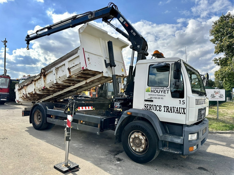 MAN LC 18.280 18T 4x2 TIPPER + CRANE (2018!!!) HIAB 099 E-2 DUO (921h!) - *157.000km* - FULL AIR - BE TRUCK - Кипер, Камион со кран: слика 1 MAN LC 18.280 18T 4x2 TIPPER + CRANE (2018!!!) HIAB 099 E-2 DUO (921h!) - *157.000km* - FULL AIR - BE TRUCK - Кипер, Камион со кран: слика 1