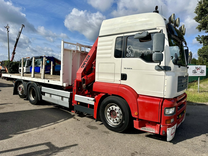 MAN TG 360 A 6x2 + CRANE ATLAS 100.1 A3 - PLATFORM 5m80 - E3 - LIFT-AXLE - FULL AIR SUSPENSION - ZF AS TRONIC - BE TRUCK - Камион со кран: слика 2 MAN TG 360 A 6x2 + CRANE ATLAS 100.1 A3 - PLATFORM 5m80 - E3 - LIFT-AXLE - FULL AIR SUSPENSION - ZF AS TRONIC - BE TRUCK - Камион со кран: слика 2