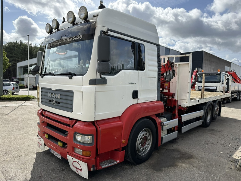 MAN TG 360 A 6x2 + CRANE ATLAS 100.1 A3 - PLATFORM 5m80 - E3 - LIFT-AXLE - FULL AIR SUSPENSION - ZF AS TRONIC - BE TRUCK - Камион со кран: слика 4 MAN TG 360 A 6x2 + CRANE ATLAS 100.1 A3 - PLATFORM 5m80 - E3 - LIFT-AXLE - FULL AIR SUSPENSION - ZF AS TRONIC - BE TRUCK - Камион со кран: слика 4