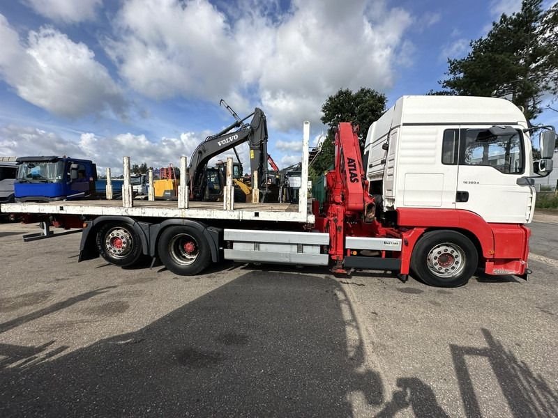 MAN TG 360 A 6x2 + CRANE ATLAS 100.1 A3 - PLATFORM 5m80 - E3 - LIFT-AXLE - FULL AIR SUSPENSION - ZF AS TRONIC - BE TRUCK - Камион со кран: слика 3 MAN TG 360 A 6x2 + CRANE ATLAS 100.1 A3 - PLATFORM 5m80 - E3 - LIFT-AXLE - FULL AIR SUSPENSION - ZF AS TRONIC - BE TRUCK - Камион со кран: слика 3