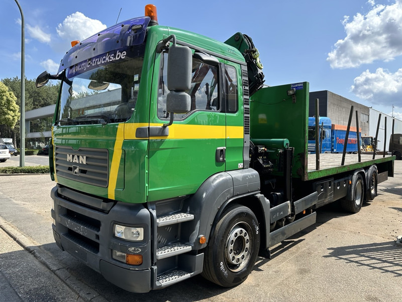 MAN TGA 26.360 6X2 BL + CRANE PALFINGER PK 18500 (4x) - LIFT + STEERING AXLE - PLATFORM 7m75 - MANUAL GEARBOX - Камион со кран: слика 4 MAN TGA 26.360 6X2 BL + CRANE PALFINGER PK 18500 (4x) - LIFT + STEERING AXLE - PLATFORM 7m75 - MANUAL GEARBOX - Камион со кран: слика 4
