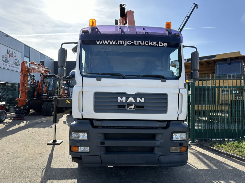 MAN TGA 33.360 6x4 HAAKSYSTEEM + KRAAN PALFINGER PK 15002 - MANUEEL - BLADVERIGN - NAAFREDUCTIE - BE TRUCK - Камион со кука за подигање, Камион со кран: слика 2 MAN TGA 33.360 6x4 HAAKSYSTEEM + KRAAN PALFINGER PK 15002 - MANUEEL - BLADVERIGN - NAAFREDUCTIE - BE TRUCK - Камион со кука за подигање, Камион со кран: слика 2