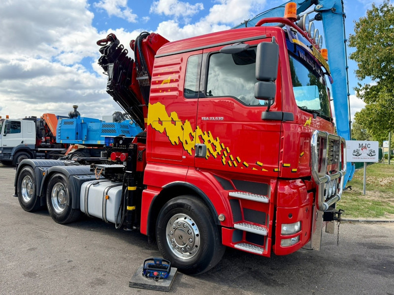 MAN TGA 33.530 6x4 - 90T + CRANE HMF 3720 K6 (17.3m) - RETARDER - MANUAL ZF - EURO 3 - 590.000km - ALCOA - BIG AXLES HUB REDUCTION - BE TRUCK - TOP CONDITION - Камион со кран: слика 2 MAN TGA 33.530 6x4 - 90T + CRANE HMF 3720 K6 (17.3m) - RETARDER - MANUAL ZF - EURO 3 - 590.000km - ALCOA - BIG AXLES HUB REDUCTION - BE TRUCK - TOP CONDITION - Камион со кран: слика 2