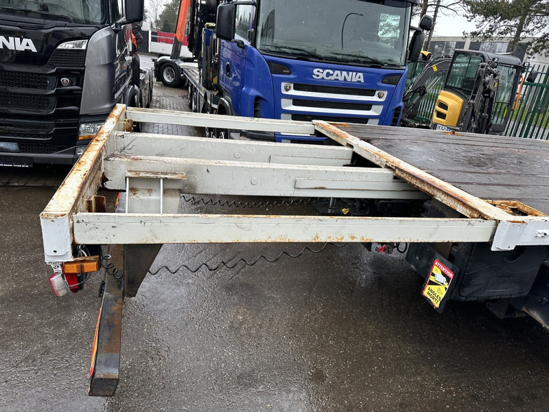 Камион со платформа, Камион со кран MAN TGA 35.430 8x2 + KRAN HIAB 700 E-6 + JIB 165X-3 - RETARDER - PRITSCHE 6m70~8m50 EXTENDABLE - MANUAL GEARBOX ZF - LIFT + STEERING AXLE: слика 10