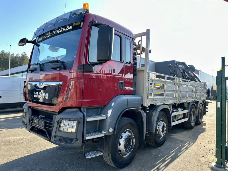 MAN TGS 35.420 8x4 + CRANE HIAB X-HIPRO 302 EP-5 - 192.000km - ROTATOR - 5/6 F - PLATFORM 6m55 - AIR SUSPENSION - TUV 06/2025 - TOP CONDITION - Камион со кран: слика 3 MAN TGS 35.420 8x4 + CRANE HIAB X-HIPRO 302 EP-5 - 192.000km - ROTATOR - 5/6 F - PLATFORM 6m55 - AIR SUSPENSION - TUV 06/2025 - TOP CONDITION - Камион со кран: слика 3