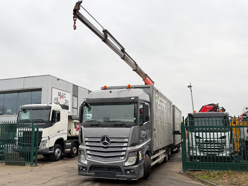 Mercedes-Benz ACTROS 2645 6x2 105m³ JUMBO + CRANE PALFINGER PK19001 (4x) - RETARDER - RADIO - *FULL AIR* - FRIGO - EURO 6 - SAF AS - BELGIAN TRUCK - Камион со кран: слика 4 Mercedes-Benz ACTROS 2645 6x2 105m³ JUMBO + CRANE PALFINGER PK19001 (4x) - RETARDER - RADIO - *FULL AIR* - FRIGO - EURO 6 - SAF AS - BELGIAN TRUCK - Камион со кран: слика 4