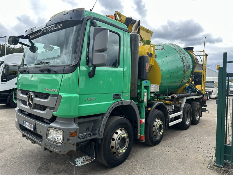 Mercedes-Benz ACTROS 3241 8x4 PUMI PM M 21-3 (21m) Putzmeister - *238.000km* / 1586H - EPS - BLADVERING / NAAFREDUCTIE - Камион со бетонска пумпа: слика 3 Mercedes-Benz ACTROS 3241 8x4 PUMI PM M 21-3 (21m) Putzmeister - *238.000km* / 1586H - EPS - BLADVERING / NAAFREDUCTIE - Камион со бетонска пумпа: слика 3