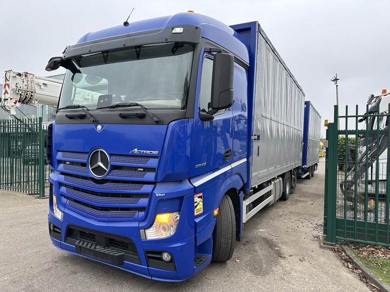 Mercedes-Benz Actros 2645 6x2 105m³ JUMBO + RETARDER + CRANE PALFINGER PK 19.001 SLD (4x) + RADIO - *FULL AIR* - FRIGO - EURO 6 - SAF AXLES - BELGIAN TRUCK - Камион со кран: слика 4 Mercedes-Benz Actros 2645 6x2 105m³ JUMBO + RETARDER + CRANE PALFINGER PK 19.001 SLD (4x) + RADIO - *FULL AIR* - FRIGO - EURO 6 - SAF AXLES - BELGIAN TRUCK - Камион со кран: слика 4