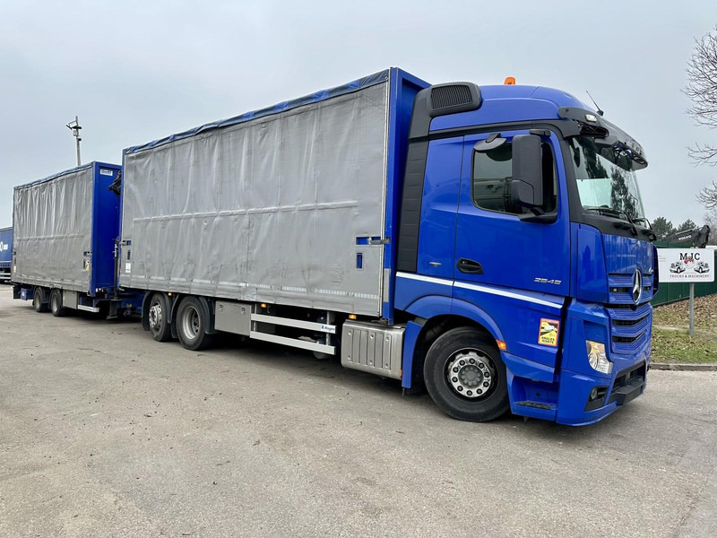 Mercedes-Benz Actros 2645 6x2 105m³ JUMBO + RETARDER + KRAN PALFINGER PK 19.001 SLD (4x) + RADIO - *FULL AIR* - FRIGO - EURO 6 - SAF AXLES - BELGIAN TRUCK - Камион сандучар, Камион со кран: слика 1 Mercedes-Benz Actros 2645 6x2 105m³ JUMBO + RETARDER + KRAN PALFINGER PK 19.001 SLD (4x) + RADIO - *FULL AIR* - FRIGO - EURO 6 - SAF AXLES - BELGIAN TRUCK - Камион сандучар, Камион со кран: слика 1