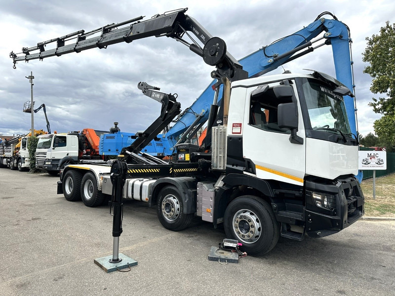 Renault C460 8x4 + (19m!) KRAN HIAB 288 E-6 HIDUO - RADIO - 5/6 F - STEEL SPRING / HUB REDUCTION - BE TRUCK - Камион со кука за подигање, Камион со кран: слика 1 Renault C460 8x4 + (19m!) KRAN HIAB 288 E-6 HIDUO - RADIO - 5/6 F - STEEL SPRING / HUB REDUCTION - BE TRUCK - Камион со кука за подигање, Камион со кран: слика 1