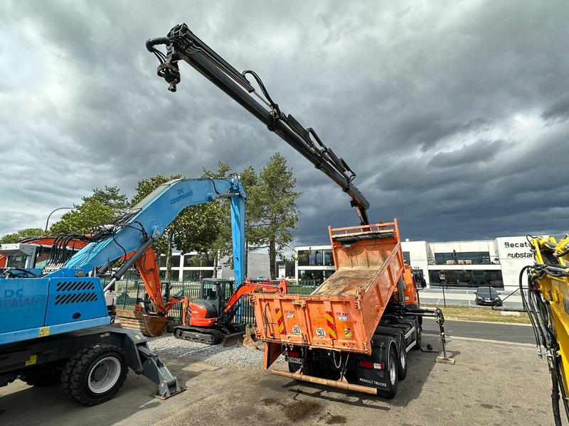 Renault KERAX 380 DXI 6x4 TIPPER + CRANE HIAB 144 B-3 - RADIO - *246.000km* - RETARDER - BORDMATIC - EURO 5 - Кипер, Камион со кран: слика 5 Renault KERAX 380 DXI 6x4 TIPPER + CRANE HIAB 144 B-3 - RADIO - *246.000km* - RETARDER - BORDMATIC - EURO 5 - Кипер, Камион со кран: слика 5