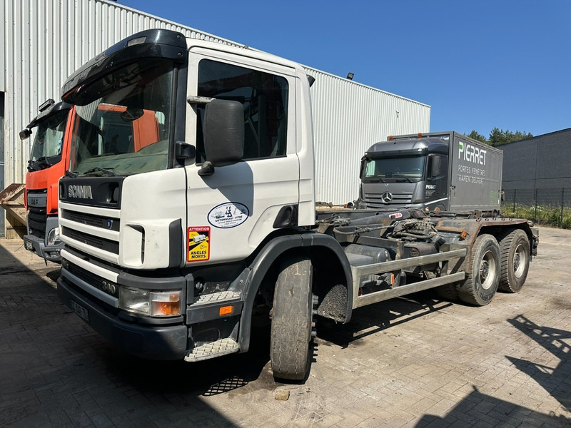 Scania 114C-340 6x4 HOOKLIFT 20T GANCHO - SPRING / BALLESTAS - MANUAL - EURO 3 - FR TRUCK - Камион со кука за подигање: слика 2 Scania 114C-340 6x4 HOOKLIFT 20T GANCHO - SPRING / BALLESTAS - MANUAL - EURO 3 - FR TRUCK - Камион со кука за подигање: слика 2