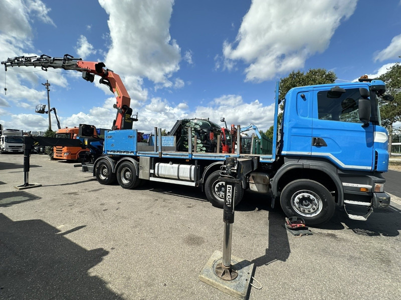 Scania G440 8x4 + (26.5m!) CRANE PALFINGER PK78002 SH G 8x + 1 + WINCH - PLATFORM 6m25 - MANUAL - HUB REDUCTION - STEEL SPRING - EURO 5 - BE TRUCK - Камион со кран: слика 4 Scania G440 8x4 + (26.5m!) CRANE PALFINGER PK78002 SH G 8x + 1 + WINCH - PLATFORM 6m25 - MANUAL - HUB REDUCTION - STEEL SPRING - EURO 5 - BE TRUCK - Камион со кран: слика 4
