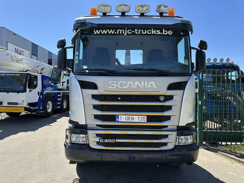 Scania G450 6x4 HOOKLIFT AJK 20T - 5760mm - 3m90 WB - HUB REDUCTION / STEEL SUSP. - EURO 6 - BE TRUCK - Камион со кука за подигање: слика 2 Scania G450 6x4 HOOKLIFT AJK 20T - 5760mm - 3m90 WB - HUB REDUCTION / STEEL SUSP. - EURO 6 - BE TRUCK - Камион со кука за подигање: слика 2