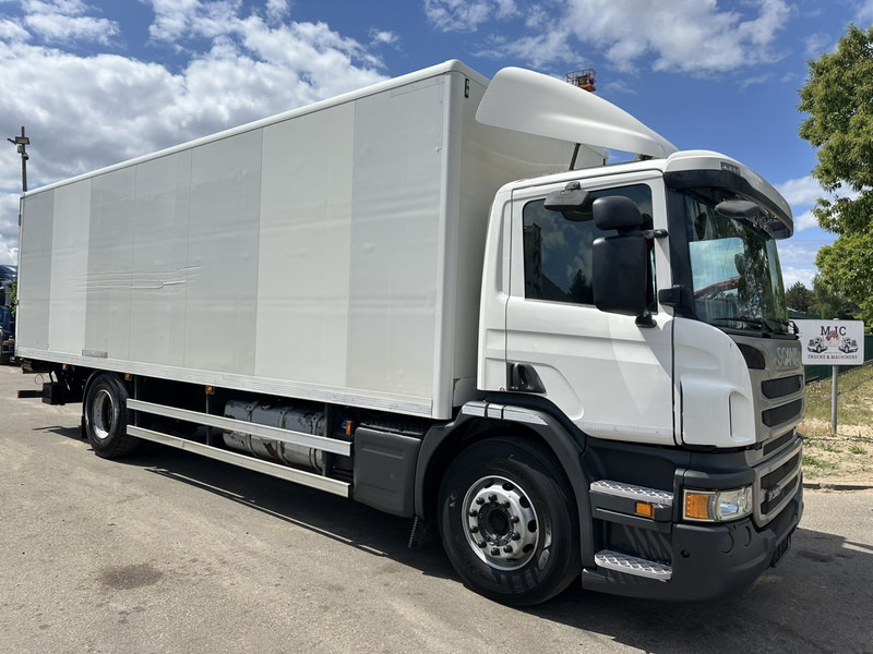 Scania P320 RETARDER - CLOSED BOX 8m25 x 2m47 x 2m30 - TAILLIFT 2000kg - EURO 6 - GOOD CONDITION - Камион сандучар: слика 1 Scania P320 RETARDER - CLOSED BOX 8m25 x 2m47 x 2m30 - TAILLIFT 2000kg - EURO 6 - GOOD CONDITION - Камион сандучар: слика 1