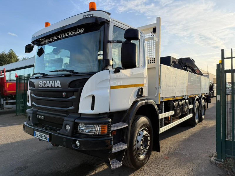 Scania P410 6x4 + CRANE HIAB X-HIDUO 188 ES-4 - RETARDER - ROTATOR - PLATFORM 6m80 - BIG AXLES HUB REDUCTION - STEEL SPRING - TUV 05/2026 - Камион со кран: слика 3 Scania P410 6x4 + CRANE HIAB X-HIDUO 188 ES-4 - RETARDER - ROTATOR - PLATFORM 6m80 - BIG AXLES HUB REDUCTION - STEEL SPRING - TUV 05/2026 - Камион со кран: слика 3