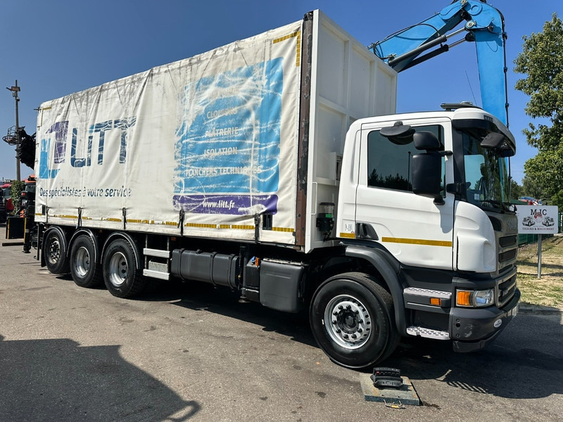 Scania P410 8x4 TRIDEM + CRANE HIAB 244 EP-4 HIDUO - RETARDER - LIFT + STEERING AXLE - *327.000km* - RADIO - Камион со кран: слика 2 Scania P410 8x4 TRIDEM + CRANE HIAB 244 EP-4 HIDUO - RETARDER - LIFT + STEERING AXLE - *327.000km* - RADIO - Камион со кран: слика 2