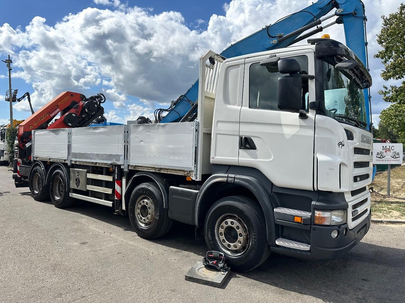 Scania R420 8x4 + CRANE PALFINGER PK44002 F (7x) + Rotator - 6m50 platform - Manual - - Камион со кран: слика 2 Scania R420 8x4 + CRANE PALFINGER PK44002 F (7x) + Rotator - 6m50 platform - Manual - - Камион со кран: слика 2