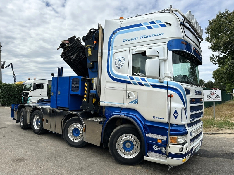 Scania R500 8x2 + CRANE 100Tm! PALFINGER PK100002 G 8x + 1 ME - RETARDER - ALCOA DURA BRIGHT - LIFT + STEERING - 5/6 HYDR F - TÜV 05/2026 - TOP CONDITION - Камион со кран: слика 2 Scania R500 8x2 + CRANE 100Tm! PALFINGER PK100002 G 8x + 1 ME - RETARDER - ALCOA DURA BRIGHT - LIFT + STEERING - 5/6 HYDR F - TÜV 05/2026 - TOP CONDITION - Камион со кран: слика 2