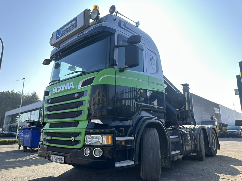 Scania R500 V8 6x2 + KRAN MKG HLK 231 HP (23tm) - 4x HYDR - RADIO - RETARDER - MANUAL - LIFT + STEERING AXLE - Камион со кран: слика 5 Scania R500 V8 6x2 + KRAN MKG HLK 231 HP (23tm) - 4x HYDR - RADIO - RETARDER - MANUAL - LIFT + STEERING AXLE - Камион со кран: слика 5
