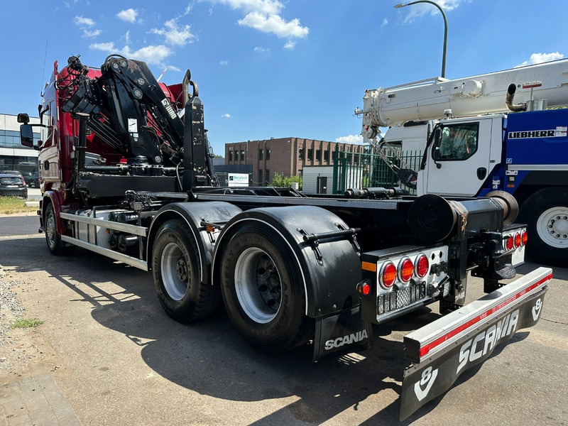 Scania R580 6X2 V8 HOOKLIFT + CRANE HIAB 211 E-4 HIPRO - ROTATOR - RETARDER - ALCOA ALU - RADIO - NL TRUCK - Камион со кука за подигање, Камион со кран: слика 5 Scania R580 6X2 V8 HOOKLIFT + CRANE HIAB 211 E-4 HIPRO - ROTATOR - RETARDER - ALCOA ALU - RADIO - NL TRUCK - Камион со кука за подигање, Камион со кран: слика 5