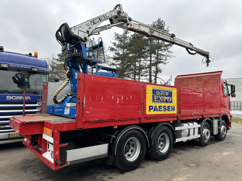 Volvo FH 400 8X4 + HIAB 130 R - STEEL SPRING / BLATT / BALLIESTAS - I SHIFT - BELGIAN TRUCK - Камион со платформа, Камион со кран: слика 4 Volvo FH 400 8X4 + HIAB 130 R - STEEL SPRING / BLATT / BALLIESTAS - I SHIFT - BELGIAN TRUCK - Камион со платформа, Камион со кран: слика 4