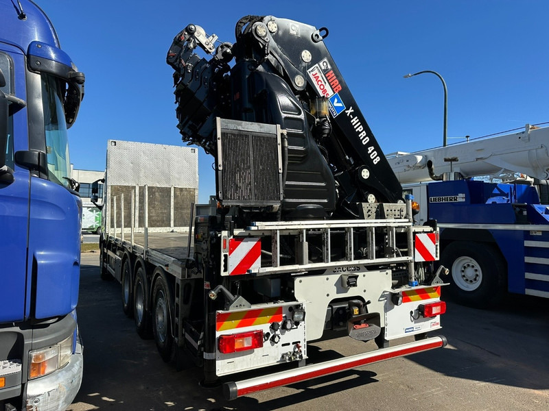 Камион со платформа, Камион со кран Volvo FH 420 8x4 TRIDEM + KRAAN HIAB 408 E-8 HIPRO + WINCH - 63.000km ONLY - CREWCAB 4 SEATER - PLATFORM 7m - TOP CONDITION: слика 6