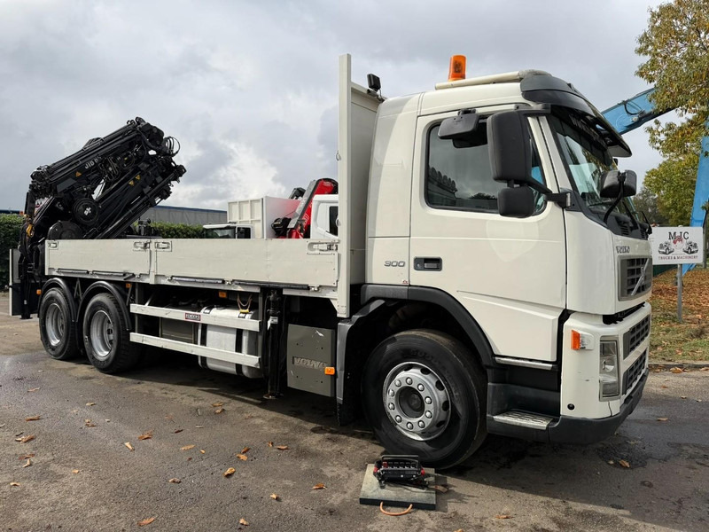 Volvo FM 300 6x4 + (25.8m!) PRITSCHE + KRAN HIAB 245 E-5 + JIB 65 X-3 + 2 ME - *228.000km* - MANUAL - A/C - EURO 3 - BELGIAN TRUCK - Камион со платформа, Камион со кран: слика 1 Volvo FM 300 6x4 + (25.8m!) PRITSCHE + KRAN HIAB 245 E-5 + JIB 65 X-3 + 2 ME - *228.000km* - MANUAL - A/C - EURO 3 - BELGIAN TRUCK - Камион со платформа, Камион со кран: слика 1