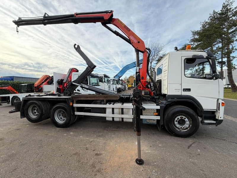 Volvo FM 400 6x2 HOOKLIFT + CRANE PALFINGER PK 15500 B (2x) - 5/6 F - MANUAL - EURO 4 - BE TRUCK - Камион со кука за подигање, Камион со кран: слика 5 Volvo FM 400 6x2 HOOKLIFT + CRANE PALFINGER PK 15500 B (2x) - 5/6 F - MANUAL - EURO 4 - BE TRUCK - Камион со кука за подигање, Камион со кран: слика 5