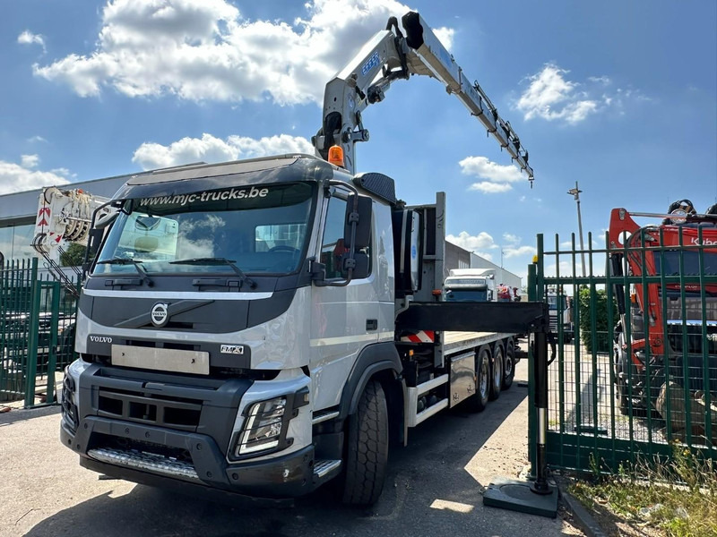 Volvo FMX 330 8x4 TRIDEM PRITSCHE + KRAN EFFER 265 / 6S - PLATFORM 7m50 - EURO 6 - RADIO - *473.000km* - TÜV 05/2026 - BE TRUCK - Камион со платформа, Камион со кран: слика 5 Volvo FMX 330 8x4 TRIDEM PRITSCHE + KRAN EFFER 265 / 6S - PLATFORM 7m50 - EURO 6 - RADIO - *473.000km* - TÜV 05/2026 - BE TRUCK - Камион со платформа, Камион со кран: слика 5