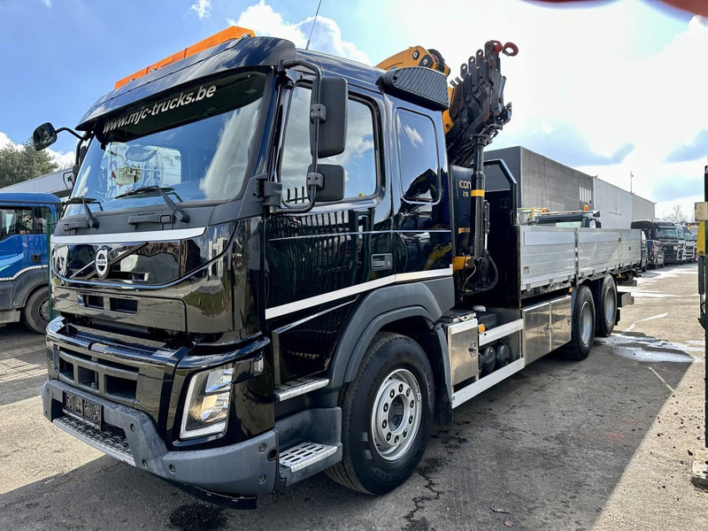 Volvo FMX 370 6x2 PLATFORM 6M35 + CRANE EFFER 215/6S -*127.000km* - LIFT AXLE - DOUBLE WHEELS - I SHIFT - EURO 6 - BE PAPERS - Камион со кран: слика 4 Volvo FMX 370 6x2 PLATFORM 6M35 + CRANE EFFER 215/6S -*127.000km* - LIFT AXLE - DOUBLE WHEELS - I SHIFT - EURO 6 - BE PAPERS - Камион со кран: слика 4