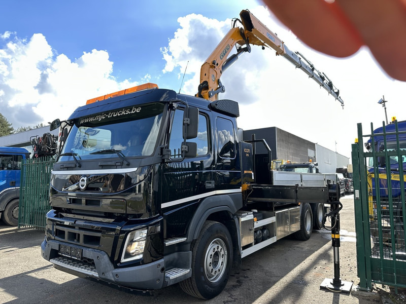 Volvo FMX 370 6x2 PLATFORM 6M35 + CRANE EFFER 215/6S -*127.000km* - LIFT AXLE - DOUBLE WHEELS - I SHIFT - EURO 6 - BE PAPERS - Камион со кран: слика 5 Volvo FMX 370 6x2 PLATFORM 6M35 + CRANE EFFER 215/6S -*127.000km* - LIFT AXLE - DOUBLE WHEELS - I SHIFT - EURO 6 - BE PAPERS - Камион со кран: слика 5