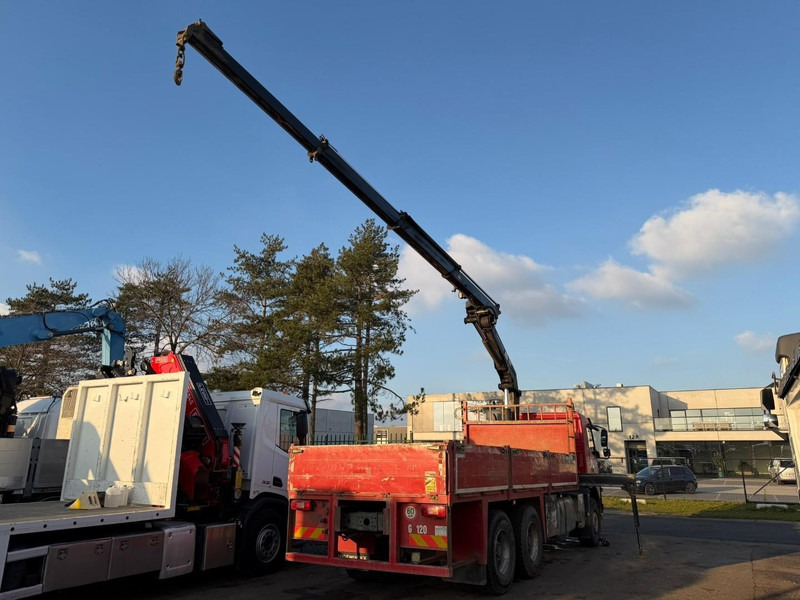 Volvo FMX 420 6X4 + CRANE HMF 1720 + winch + radio - BIG AXLES / HUB REDUCTION - STEEL SPRING / BLATT - PLATFORM 6m10 - Камион со кран: слика 3 Volvo FMX 420 6X4 + CRANE HMF 1720 + winch + radio - BIG AXLES / HUB REDUCTION - STEEL SPRING / BLATT - PLATFORM 6m10 - Камион со кран: слика 3