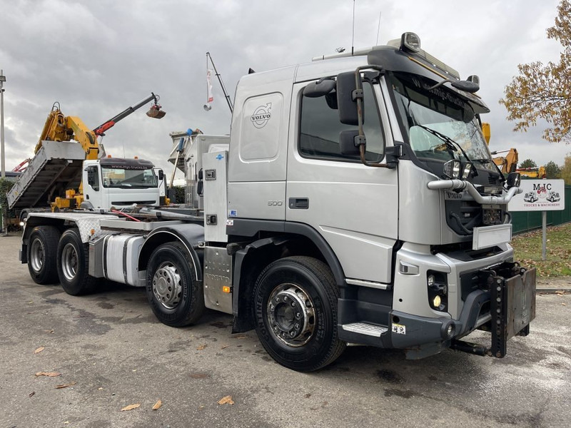 Volvo FMX 500 8x4 RETARDER - HAAKSYSTEEM / HOOKSYSTEM / ROLL-OFF / ABROLLKIPPER / GANCHO - 369.000km - HUB REDUCTION - Камион со кука за подигање: слика 1 Volvo FMX 500 8x4 RETARDER - HAAKSYSTEEM / HOOKSYSTEM / ROLL-OFF / ABROLLKIPPER / GANCHO - 369.000km - HUB REDUCTION - Камион со кука за подигање: слика 1