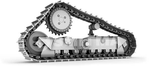Нов Рамка/ Шасија за Градежна машина Cat D7H: слика 1
