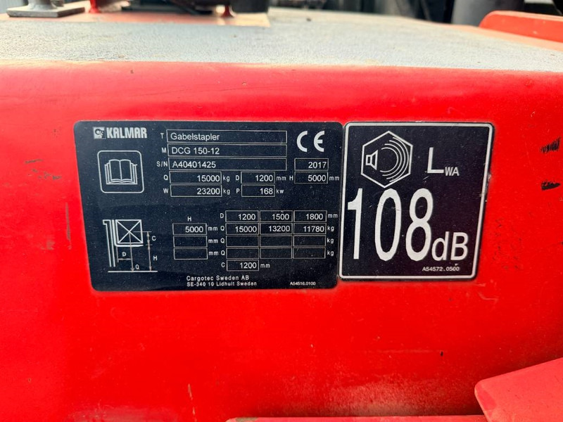 Kalmar DCG 150-12 - Дизел вилушкар: слика 5 Kalmar DCG 150-12 - Дизел вилушкар: слика 5