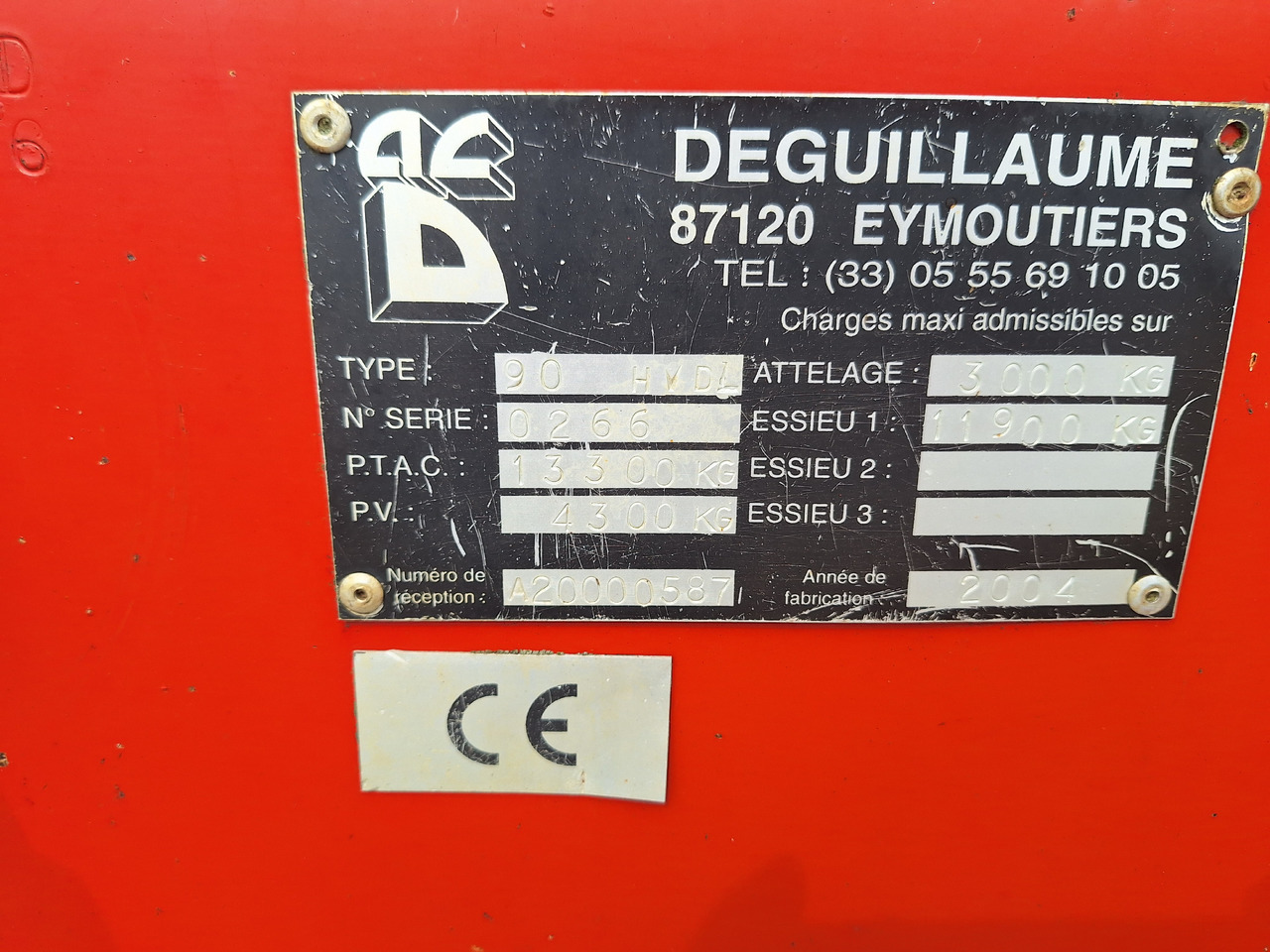 DEGUILLAUME HVD1310 - Распрскувач на арско ѓубриво: слика 4 DEGUILLAUME HVD1310 - Распрскувач на арско ѓубриво: слика 4