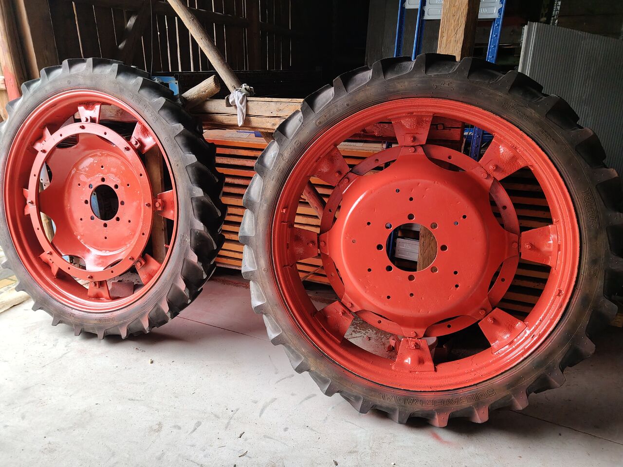 Kleber, Taurus 11.2 R32 (270/95 R32), 9.5 R48 - Комплетно тркало за Земјоделска машина: слика 5 Kleber, Taurus 11.2 R32 (270/95 R32), 9.5 R48 - Комплетно тркало за Земјоделска машина: слика 5